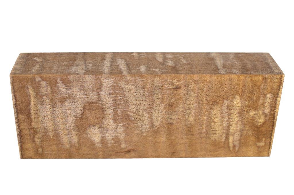 Stabilized Woods - 1", 2", 5", Natural, Curly Maple, Block