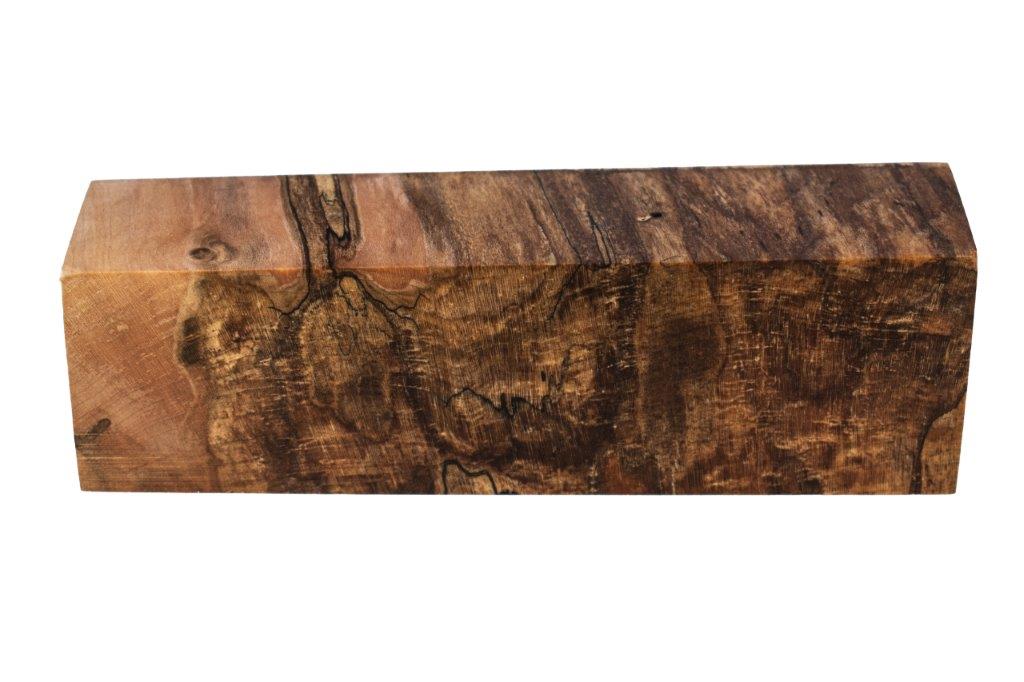 Stabilized Woods - 1.25", 1.5", 5", Natural, Spalted Maple Burl, Block