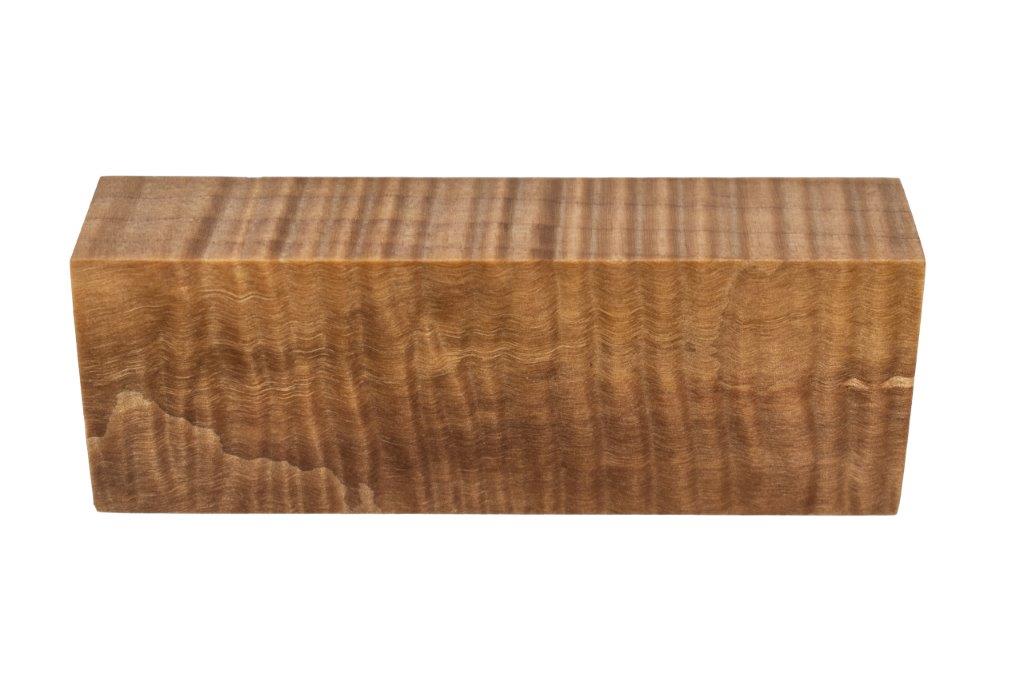 Stabilized Woods - 1", 1.75", 5", Natural, Curly Maple, Block