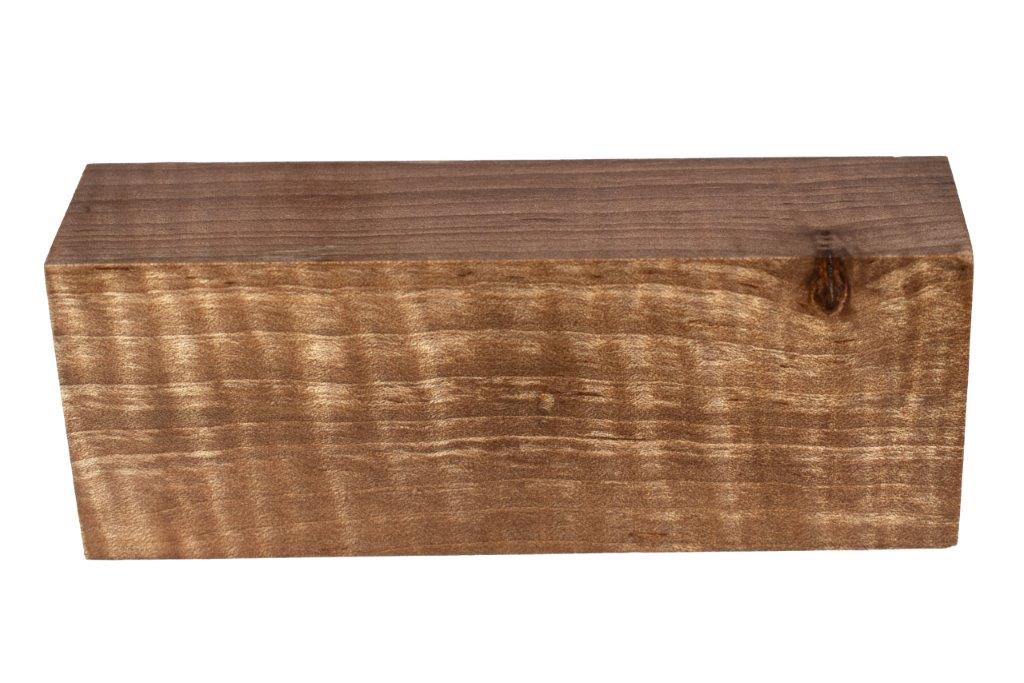 Stabilized Woods - 1.25", 1.75", 5", Natural, Curly Maple, Block