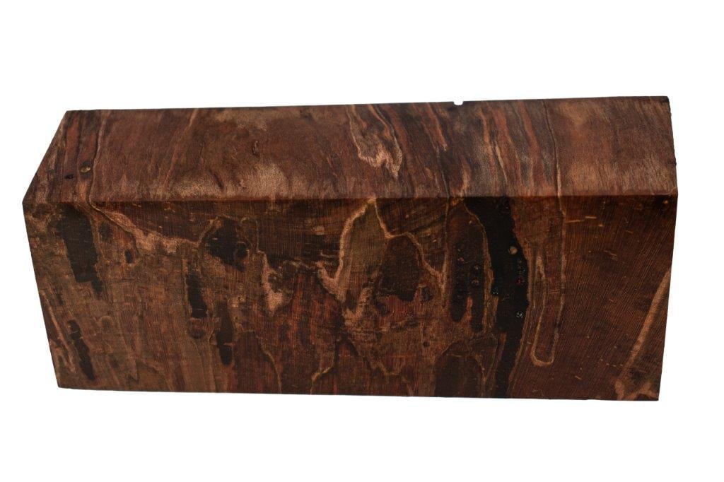 Stabilized Woods - 1.5", 2", 5", Red, Spalted Maple Burl, Block