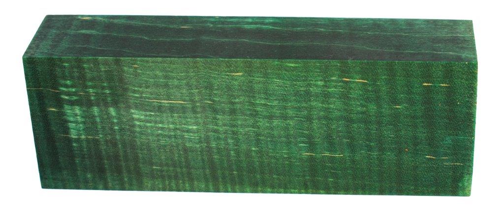 Stabilized Woods - 1.25", 1.75", 5", Green, Spalted Maple Burl, Block