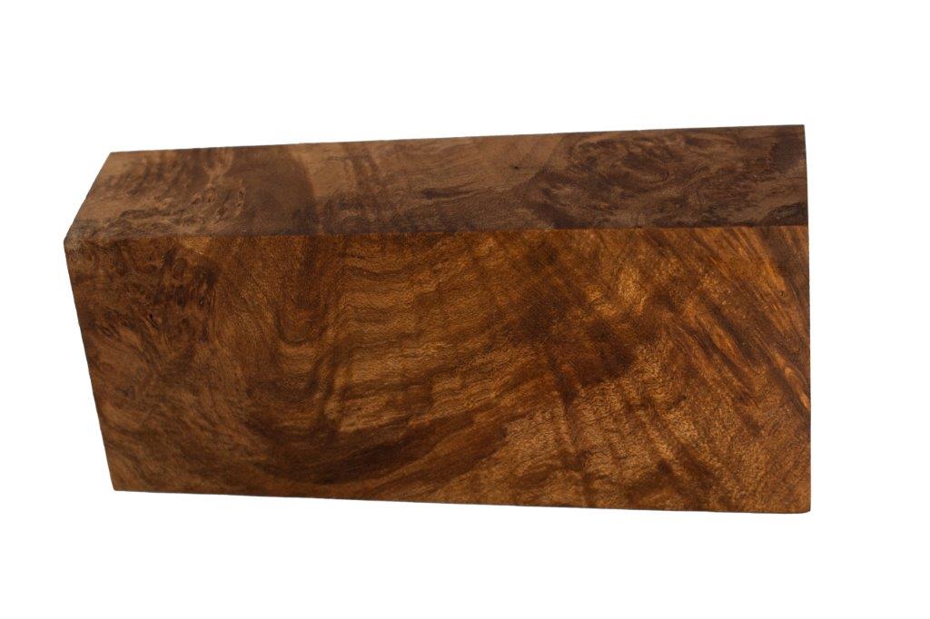 Stabilized Woods - 1", 1.75", 4, Natural, Maple Burl, Block