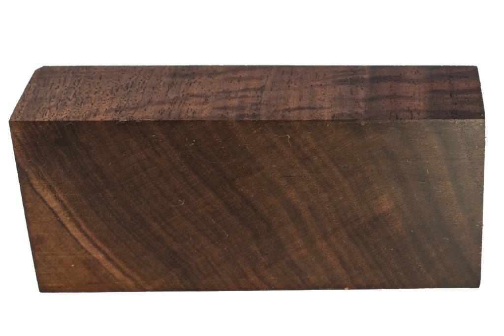 Stabilized Woods - 1", 1.75", 4, Natural, Curly Walnut, Block