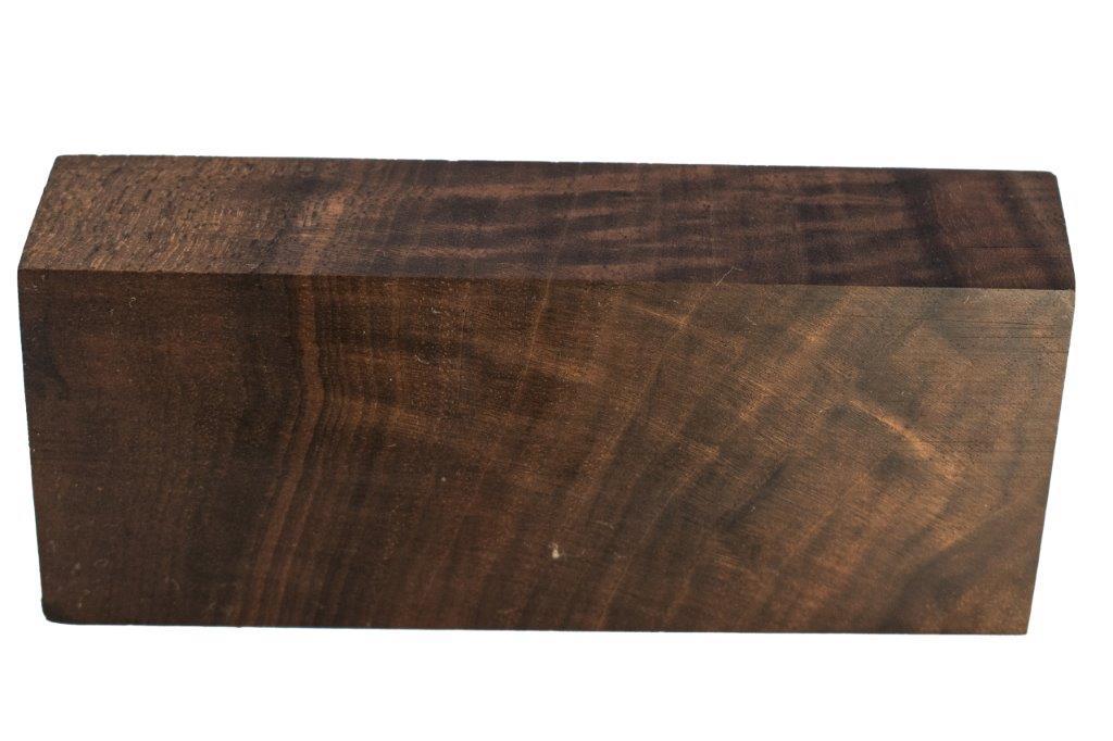 Stabilized Woods - .75", 1.75", 4.25", Natural, Curly Walnut, Block
