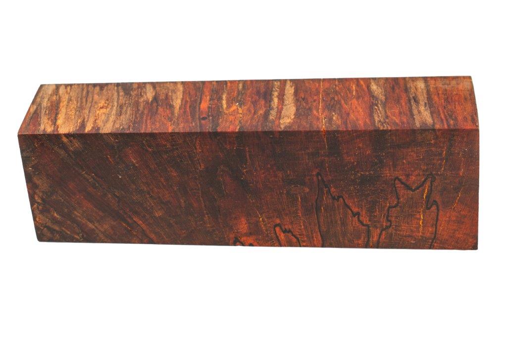 Stabilized Woods - 1.25", 1.5", 5", Orange, Maple Ambrosia, Block