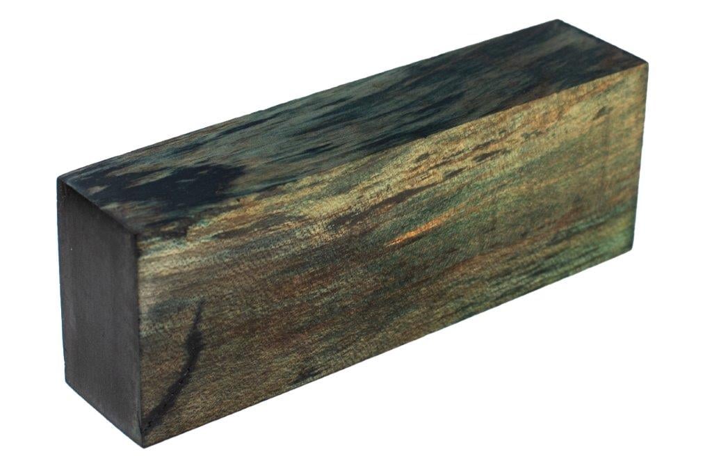 Stabilized Woods - 1", 1.75", 4.75", Multi-Color, Maple Burl, Block